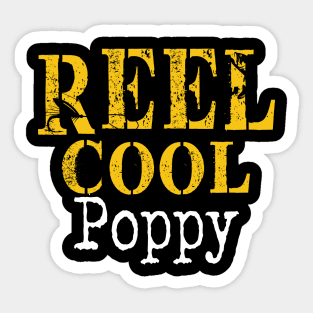 Fishing Poppy Sticker